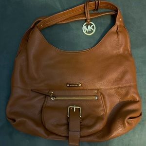Camel Michael Kors purse
